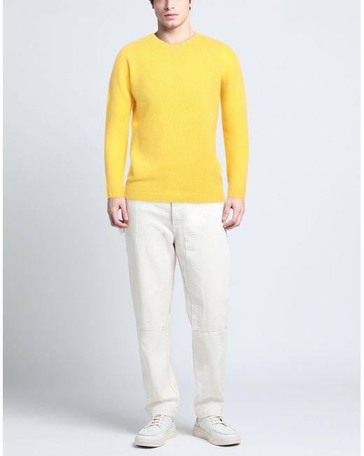 Pullover di Aragona in Yellow da Uomo