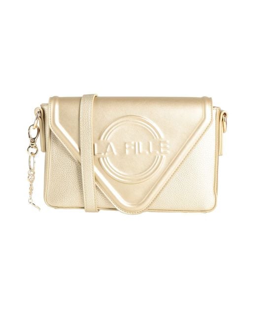 La Fille Des Fleurs Natural Cross-body Bag