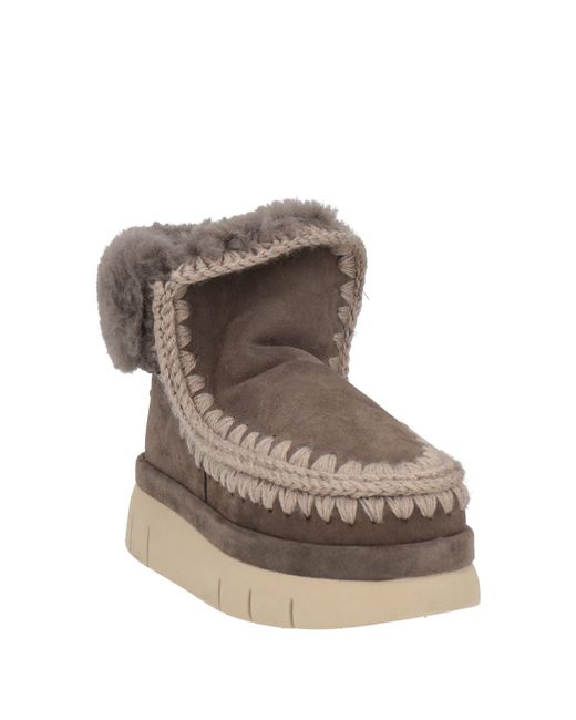 Mou Brown Ankle Boots