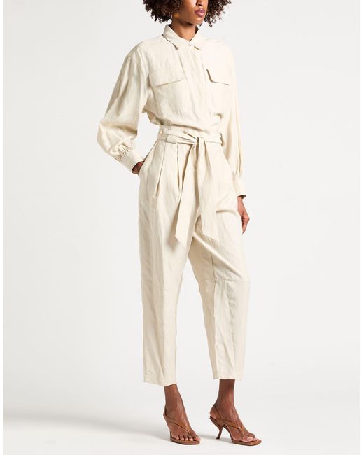 Moorer Natural Jumpsuit