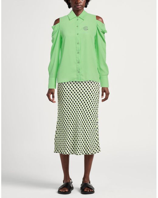 Gaelle Paris Green Shirt Polyester