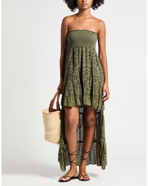No Secrets Green Maxi Dresses