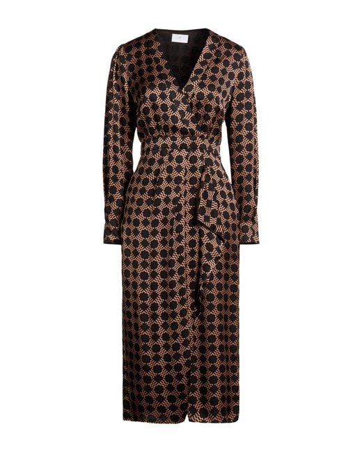 Nenette Brown Midi Dress
