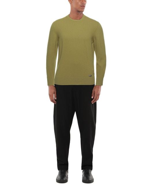 Brooksfield Green Sweater for men