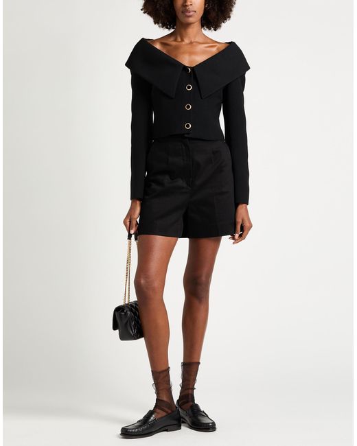 Alessandra Rich Black Jacket Virgin Wool