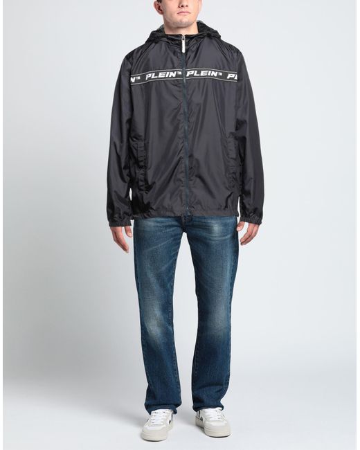 Philipp Plein Black Jacket for men