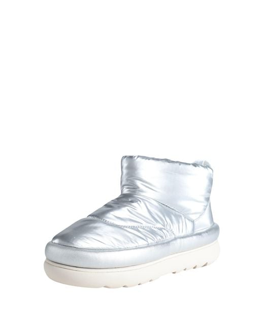 Ugg White Ankle Boots