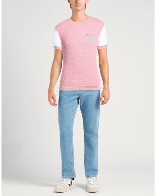 Pullover Bob de hombre de color Pink