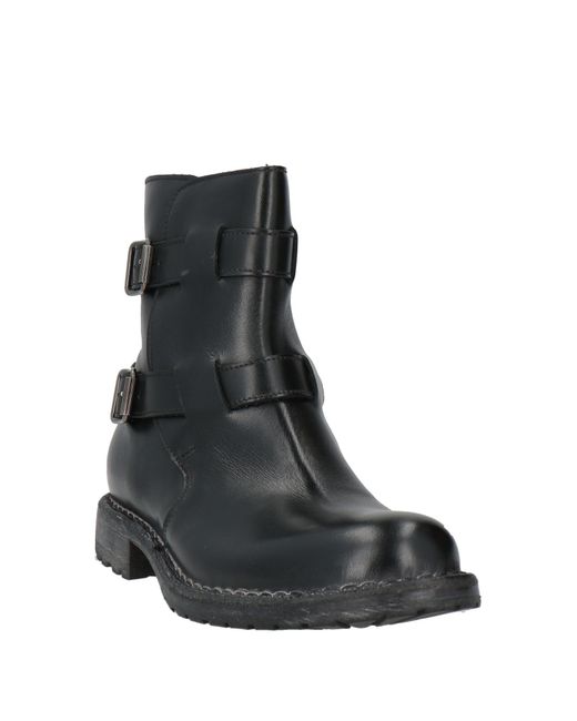 Moma Black Ankle Boots Calfskin