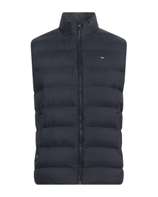 Tommy Hilfiger Blue Vest Polyamide for men