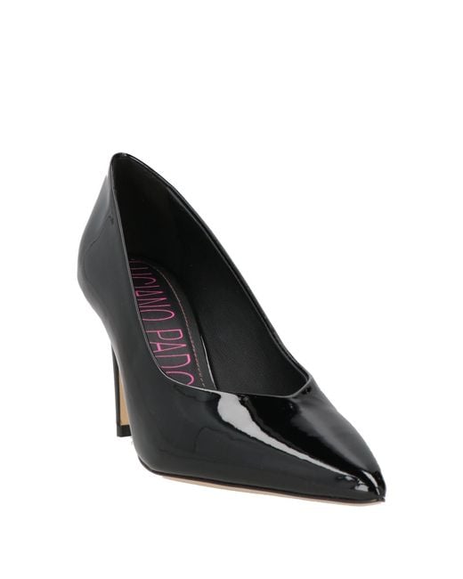 Luciano Padovan Black Pumps Leather