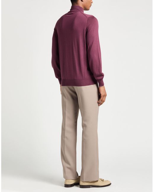 Brunello Cucinelli Purple Cardigan for men
