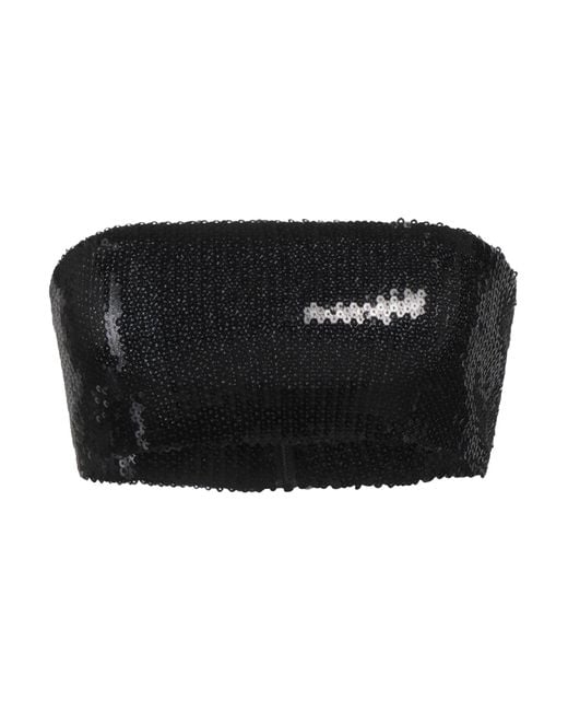 David Koma Black Top Polyamide, Elastane