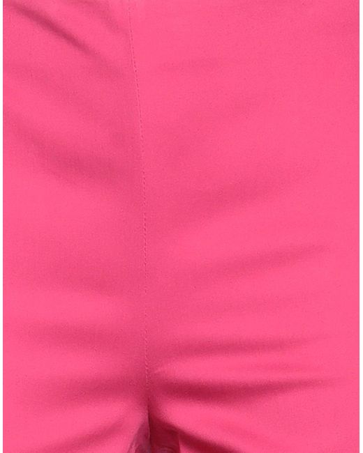 Clips More Pink Fuchsia Pants Cotton, Elastane