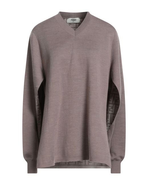 Fendi Brown Jumper