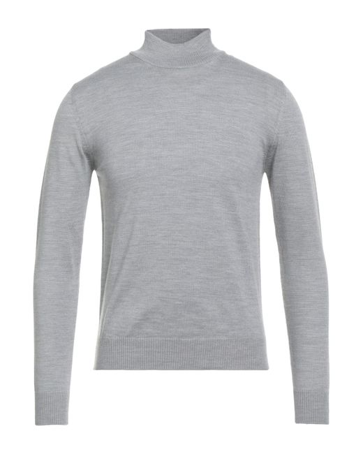 Luigi Borrelli Napoli Rollkragenpullover in Gray für Herren