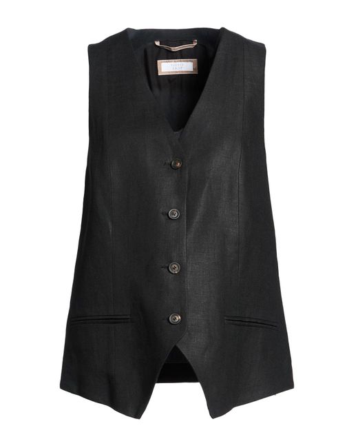 Peserico Black Waistcoat