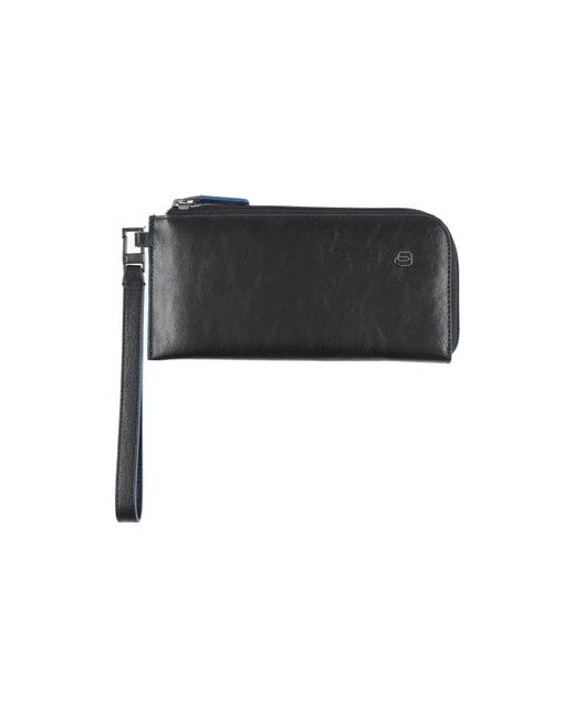 Piquadro Black Wallet for men