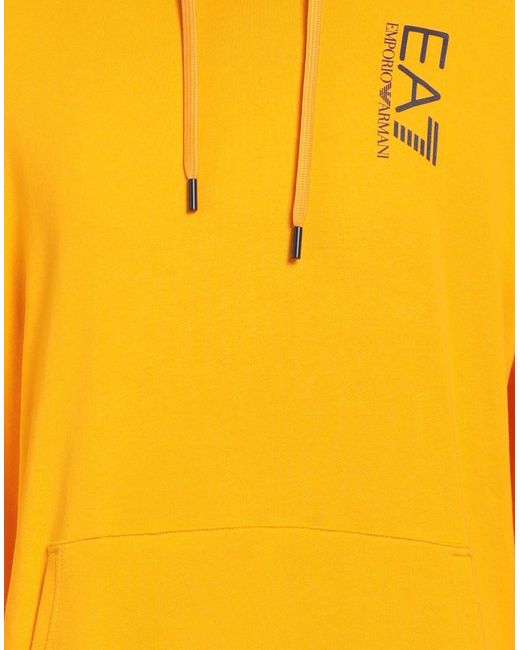 EA7 Yellow Sweatshirt for men