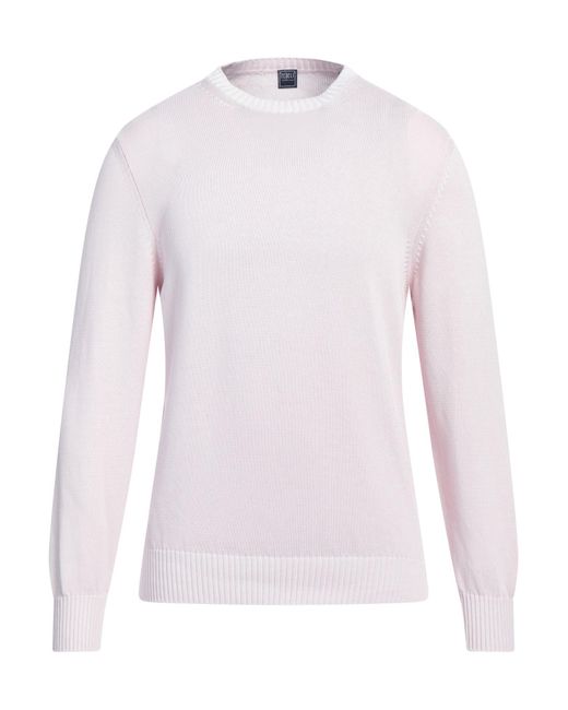 Fedeli Pink Sweater for men
