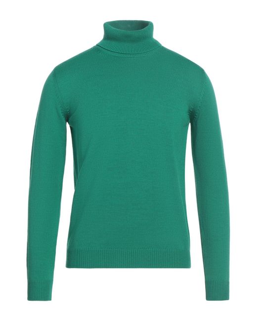 Roberto Collina Green Turtleneck for men