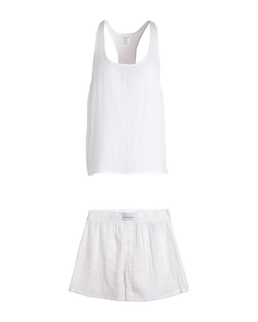 Calvin Klein White Sleepwear