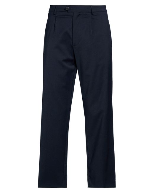 Amaranto Blue Pants for men