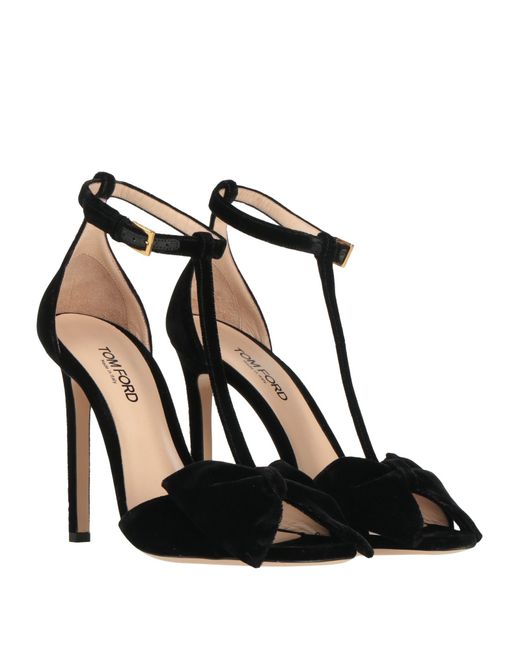 Tom Ford Black Sandals Viscose