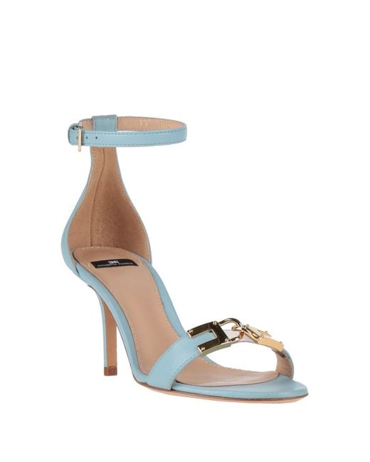 Elisabetta Franchi Blue Sandals