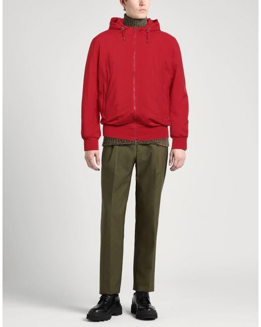 Barba Napoli Red Jacket Polyester for men