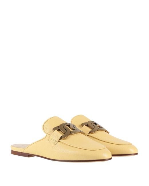 Tod's Metallic Mules & Clogs