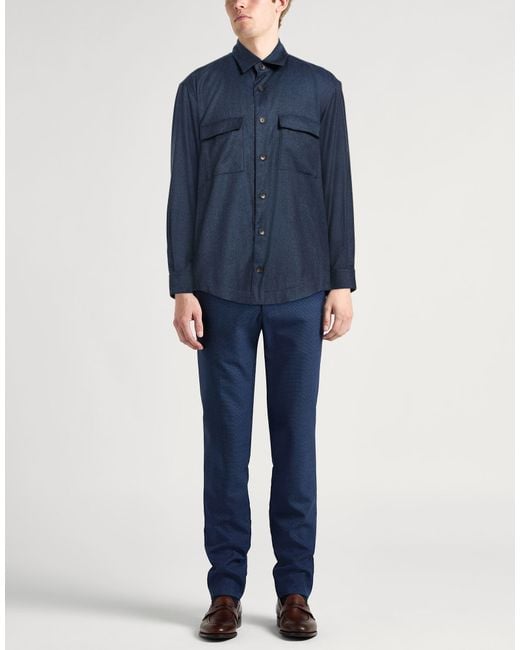 Camisa Xacus de hombre de color Blue