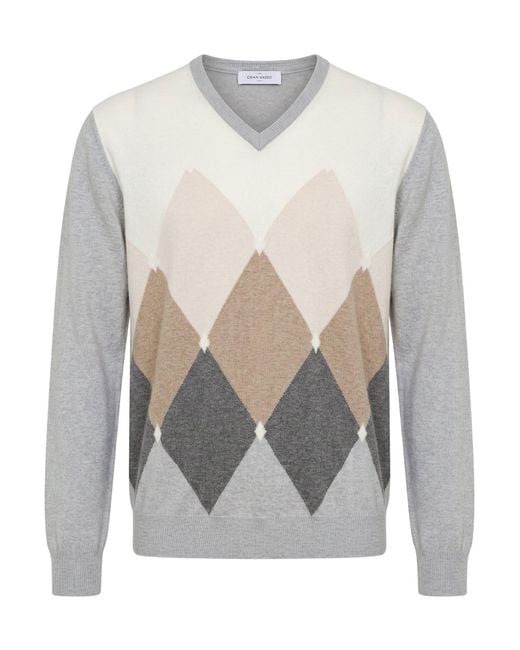 Pullover Gran Sasso de hombre de color Gray