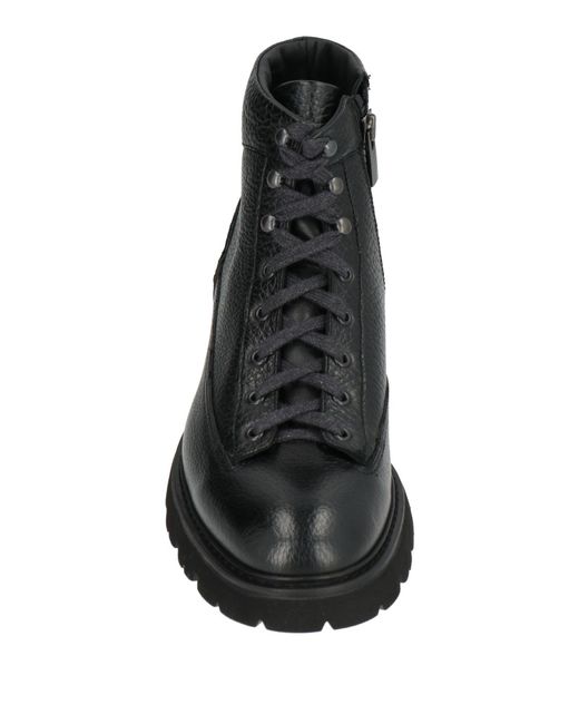 Doucal's Black Ankle Boots for men
