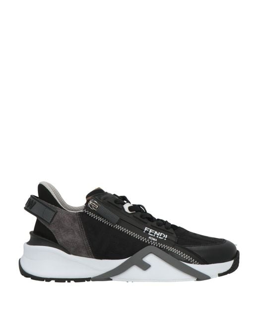Fendi Black Flow Sneakers for men