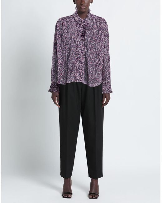 Isabel Marant Purple Shirt