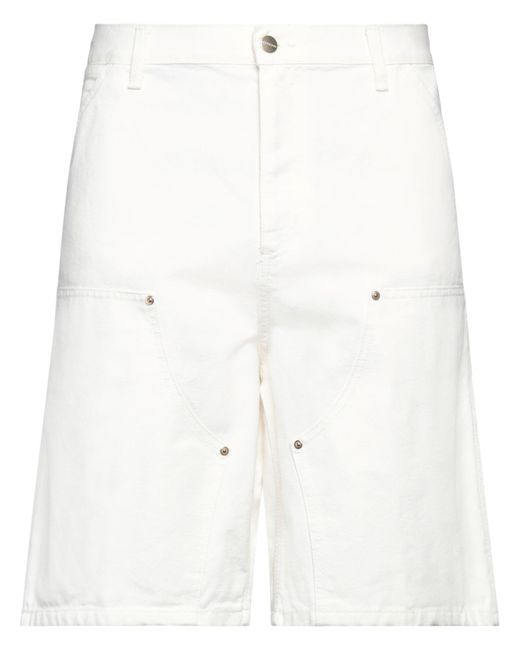 Carhartt White Shorts & Bermuda Shorts Organic Cotton for men