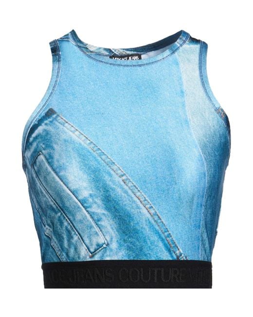 Versace Jeans Couture Blue Tops