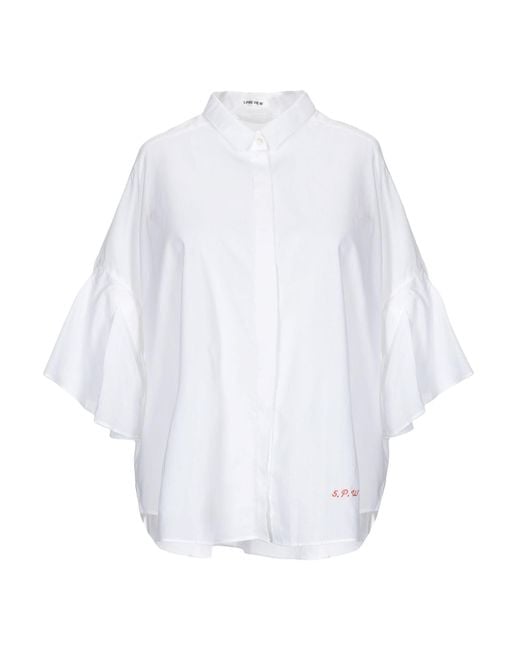 5preview Camicia da donna di colore bianco 5preview Camicia da donna di colore bianco