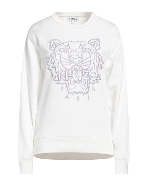 KENZO White Sweatshirt