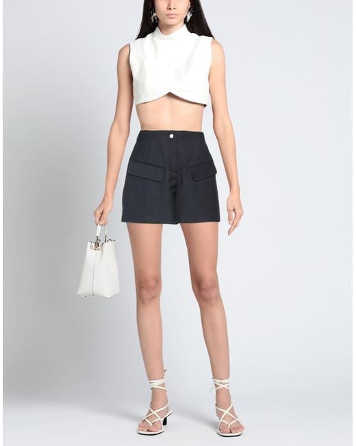 Maje Blue Shorts & Bermuda Shorts