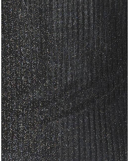 Dondup Black Turtleneck Polyester, Elastane
