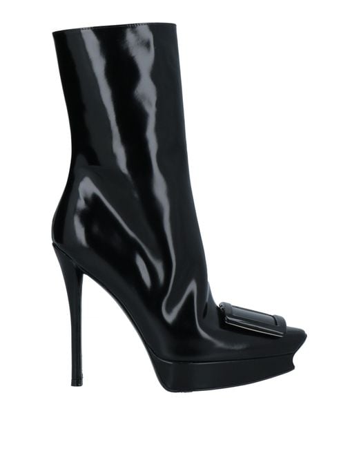 Roger Vivier Black Ankle Boots