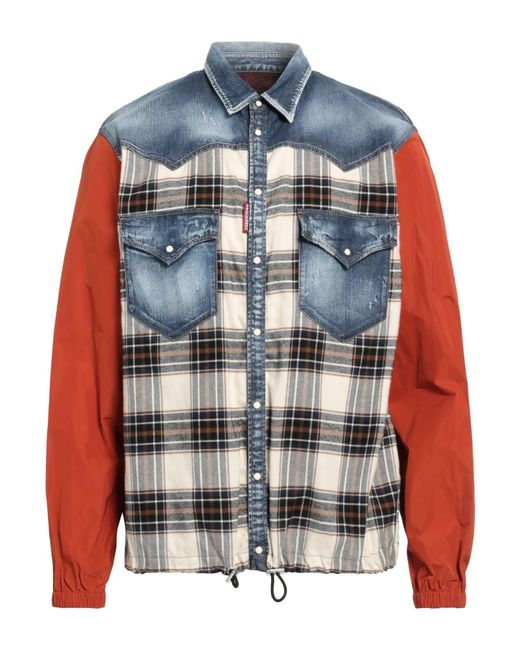 DSquared² Blue Shirt for men
