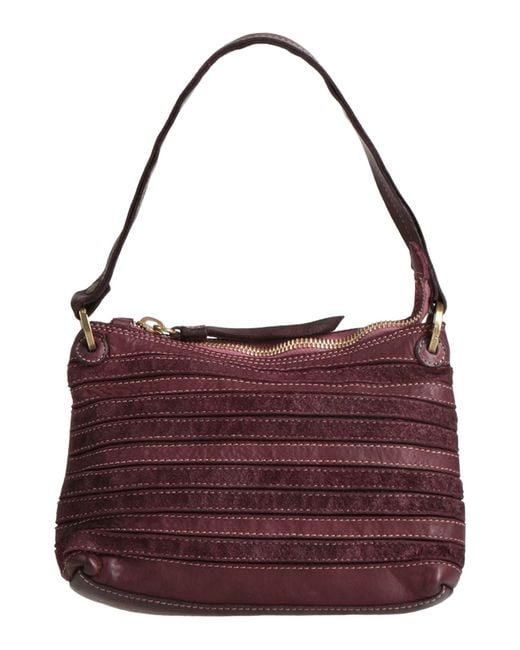 Caterina Lucchi Purple Handbag Calfskin