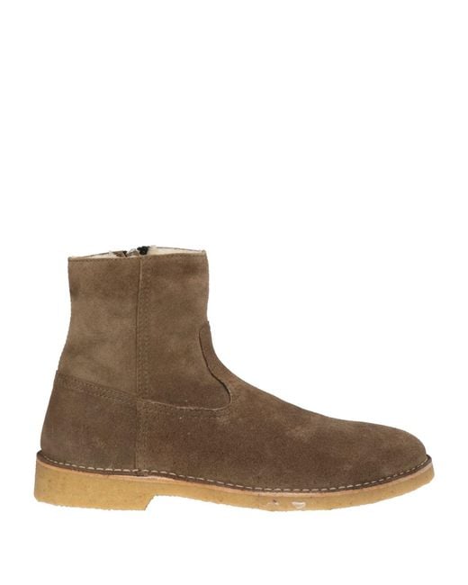 Isabel Marant Brown Ankle Boots Leather for men