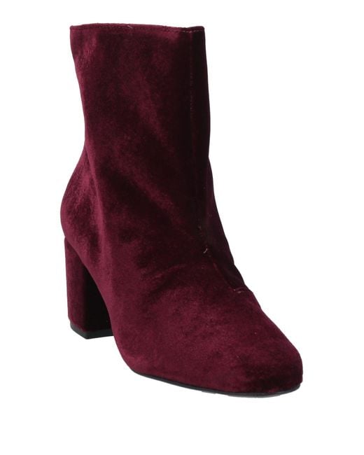 SCHUTZ SHOES Brown Ankle Boots Textile Fibers