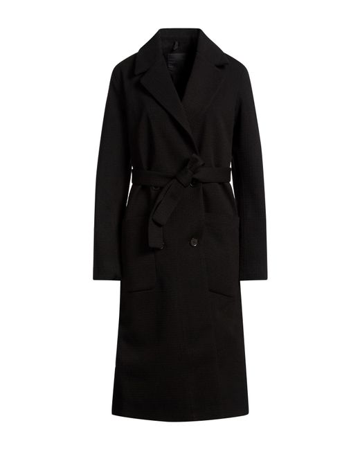 The North Face Black Coat Polyester, Wool