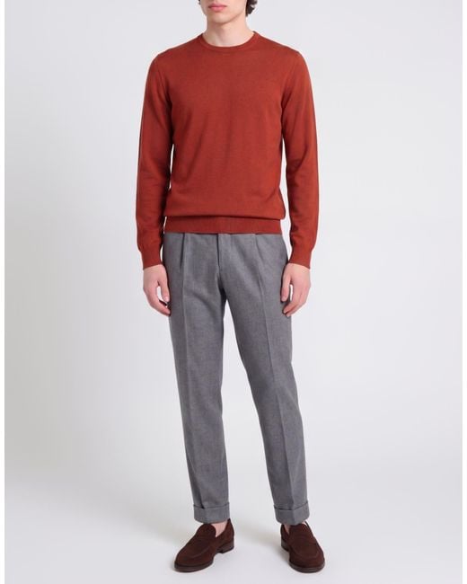 Pullover Gran Sasso de hombre de color Red