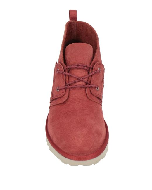 Teva Red Ankle Boots